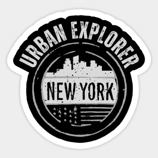 New York Urban Explorer Sticker